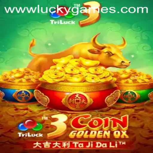 3CoinGoldenOX: Embrace Your Fortune with Luckygames